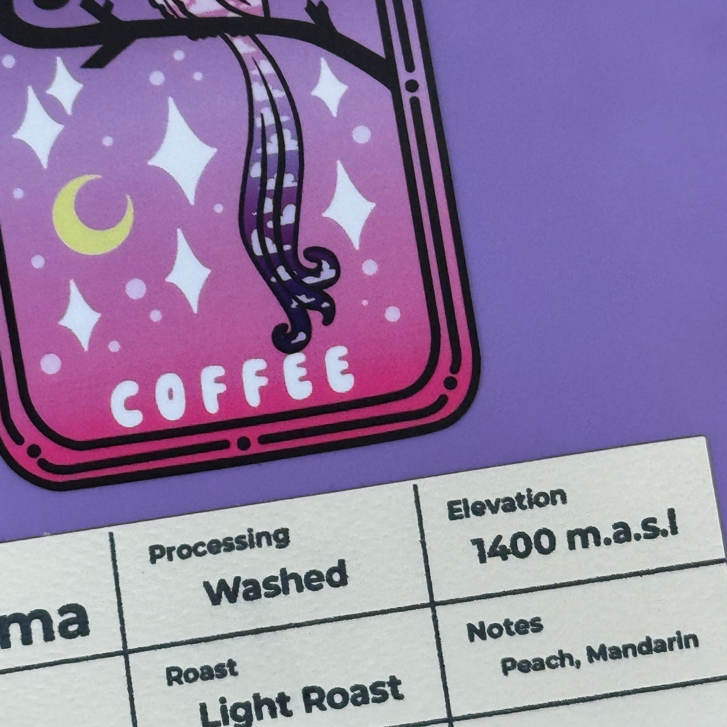 Panama Chiriquí - Grade 1 - Light Roast - 250 Grams